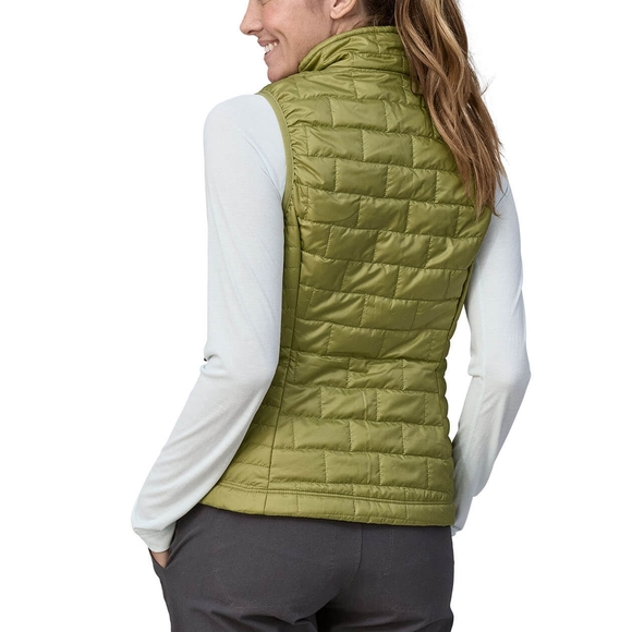 Patagonia Green Quilted Insulated Vest - Picture 2 of 6